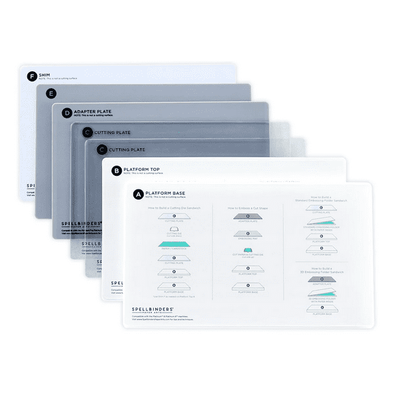 Spellbinders XL Universal Plate System-7 Plates