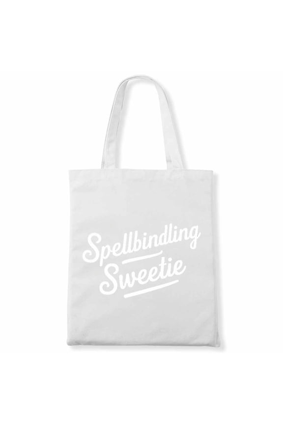 Spellbinding Sweetie Shirt Women Halloween Horror Tote Bag Canvas Wednesday Addams Tote Canvas Bag Goth Tops 1Pc
