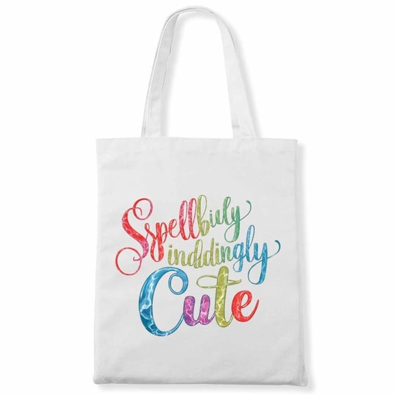 Spellbindingly Cute Halloween 80'S Hippie Retro Vibes Canvas Bag 2Pcs