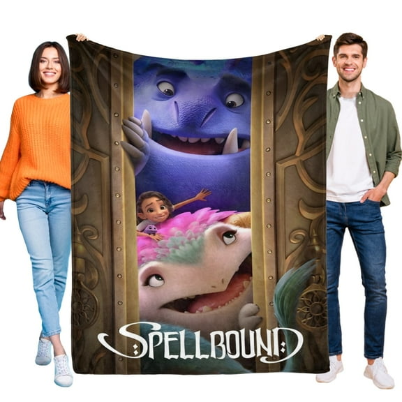 Spellbound Blanket for Kids, Soft Warm Flannel Throw Blanket for Boys Girls, 30x40 Inch Small Blanket for Sofa Couch Gifts Home Decor