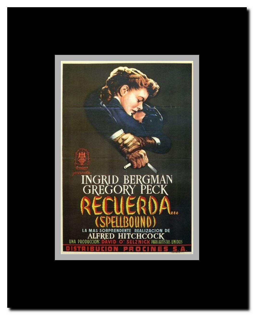 Spellbound Framed Movie Poster