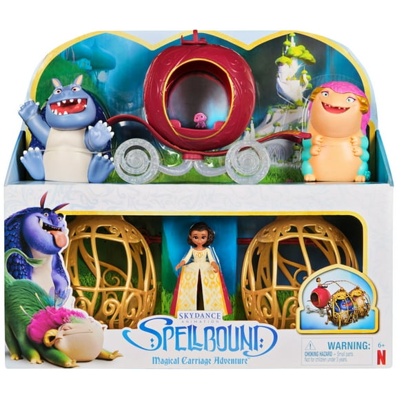 Spellbound Magical Carriage Adventure Set with 3 Action Figures