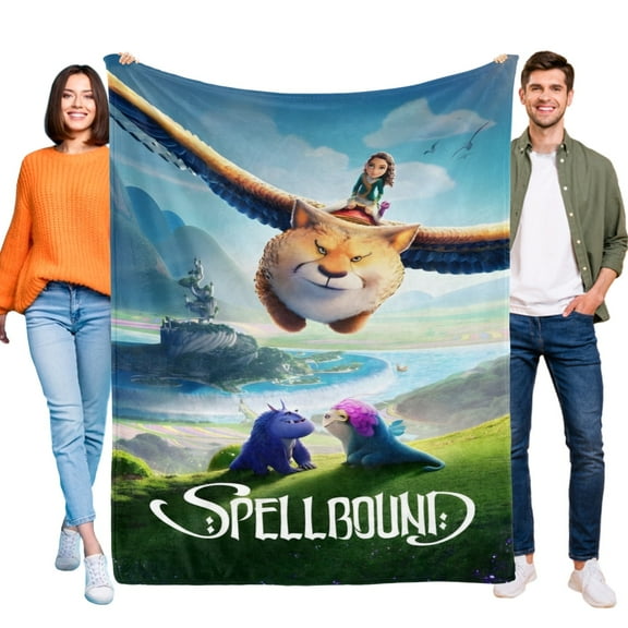 Spellbound Throw Blanket for Kids and Adults Soft and Cozy Blankets Gifts 30x40 Inch