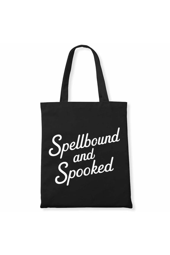 Spellbound and Spooked Arrow Gaming Meme Matching Halloween Costume Funny Canvas Bag 1Pc