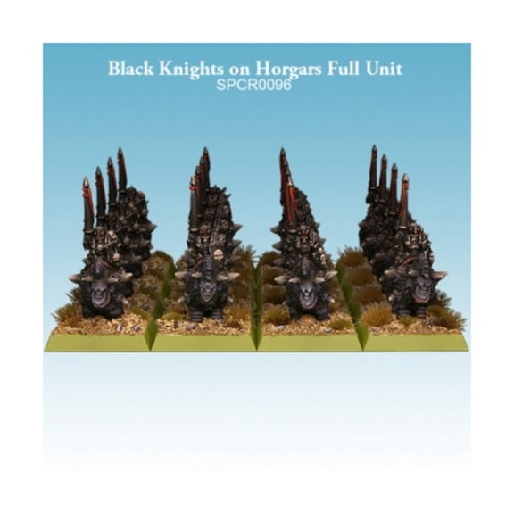 Spellcrow Black Knights on Horgars Full Unit New