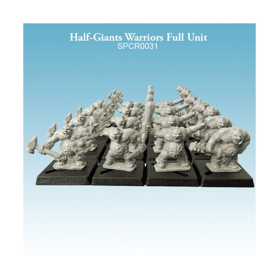 Spellcrow Half-Giant Warriors Full Unit New
