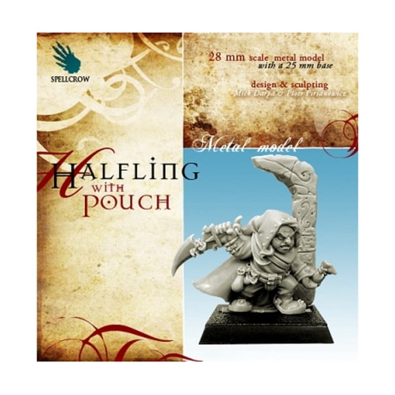 Spellcrow Halfling w/Pouch New
