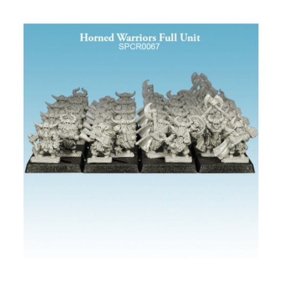 Spellcrow Horned Warriors Full Unit New