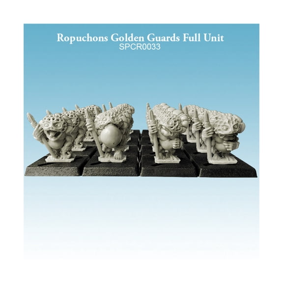 Spellcrow Ropuchons Golden Guards Full Unit New