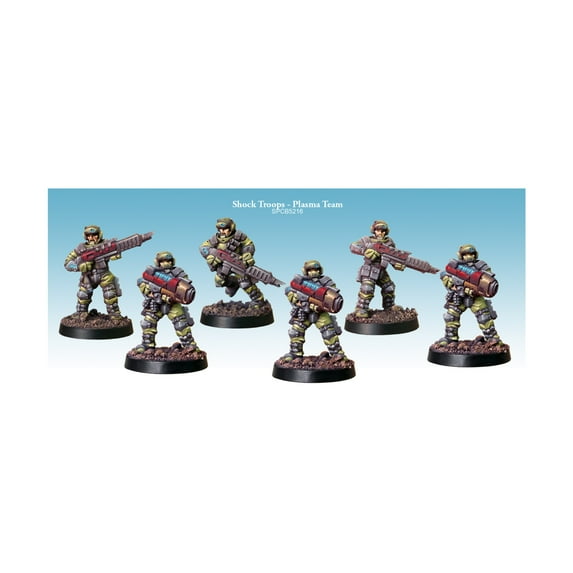 Spellcrow Shock Troops Plasma Team New