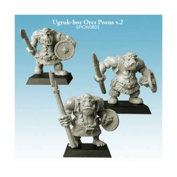 Spellcrow Ugruk-hor Orcs Peons v.2 New