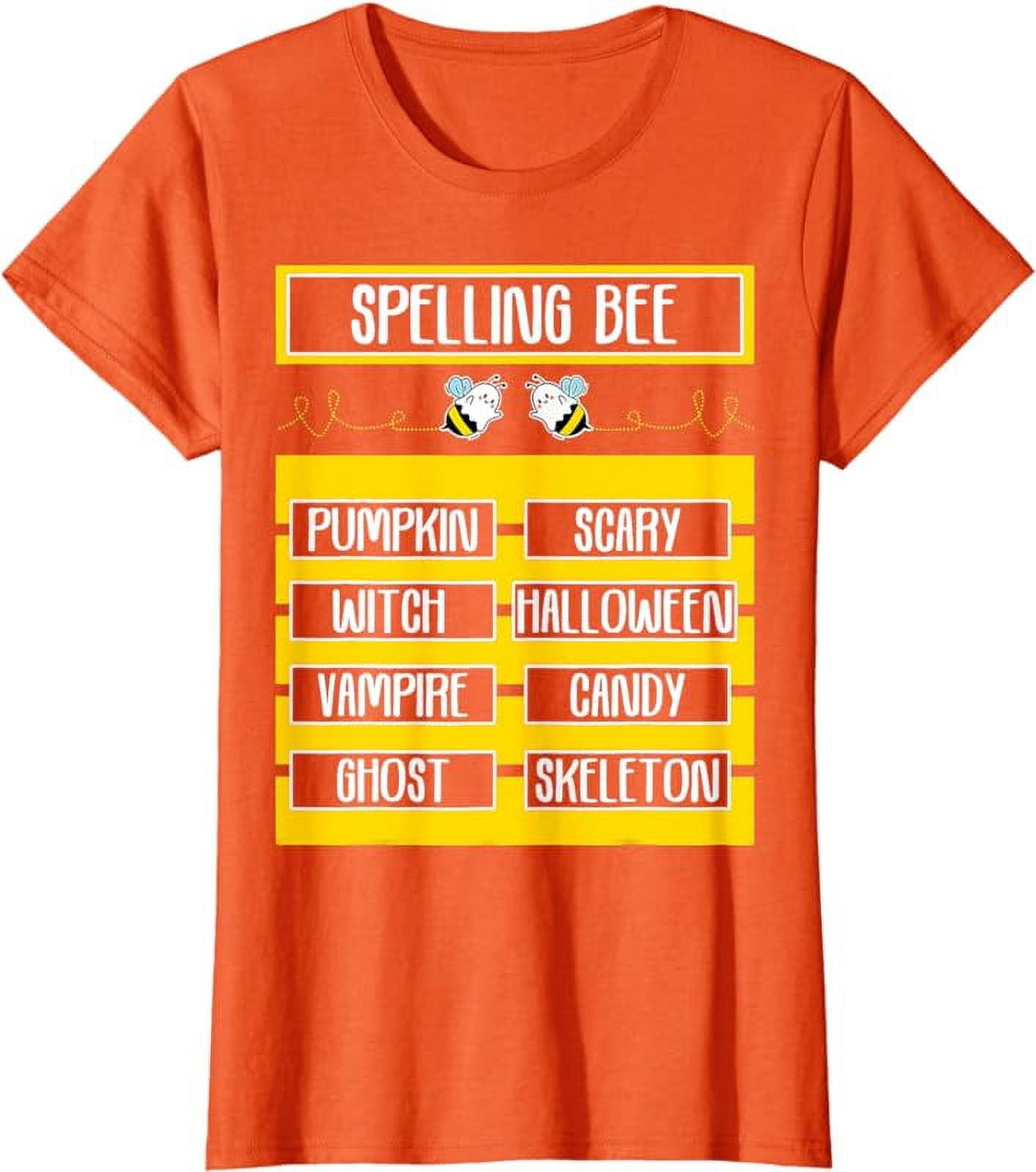 Spelling Bee Pun Halloween Costume For Teachers TShirt