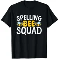 thumbnail image 1 of Spelling Bee Squad Nice Animal Cute Present New Unisex T-Shirt, up to size 5xl, 1 of 3