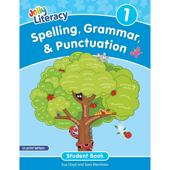 Spelling, Grammar, & Punctuation Student Book 1: In Print Letters (American English Edition), (Paperback)