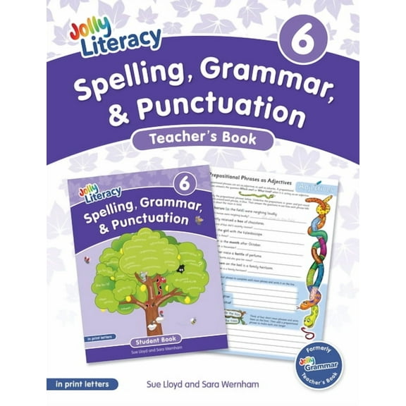Spelling, Grammar, & Punctuation Teacher's Book 6: In Print Letters (American English Edition), (Paperback)