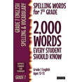 thumbnail image 1 of Spelling Words for 7th Grade: 2,000 Words Every Student Should Know (Grade 7 English Ages 12-13), (Paperback), 1 of 1