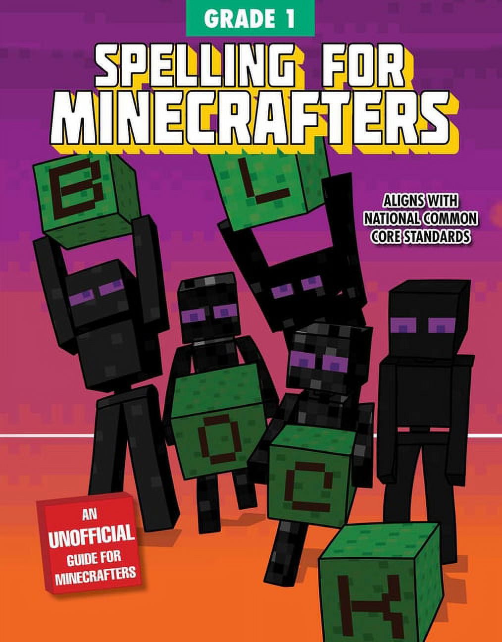 SKY PONY PRESS; AMANDA BRACK Spelling for Minecrafters Spelling for Minecrafters: Grade 1, (Paperback)