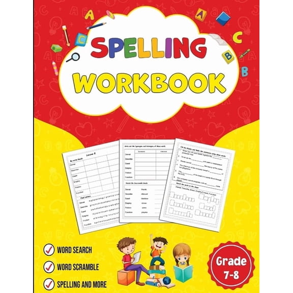 Spelling workbook Grade 7-8, (Paperback)
