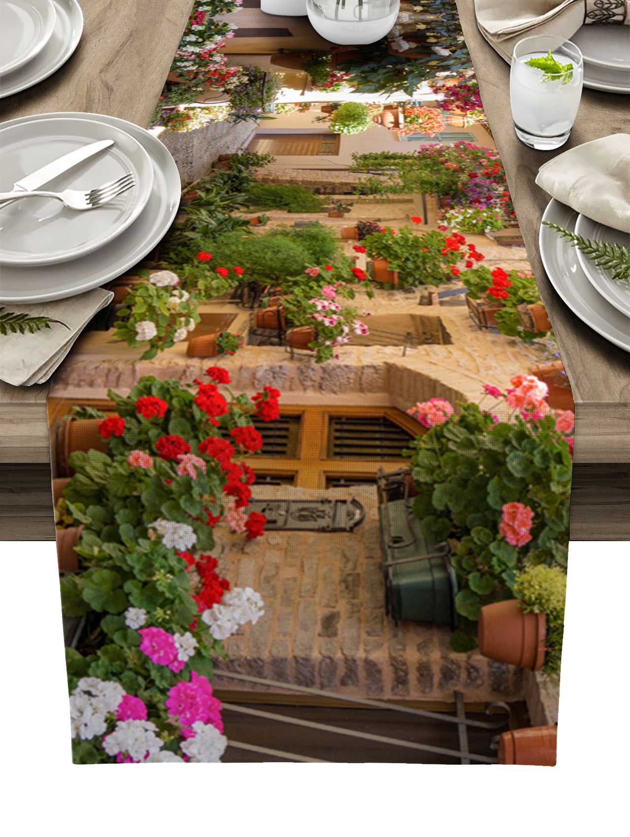 Spello Town Flower Street Dinning Table ration Coffee Table r Wedding ...