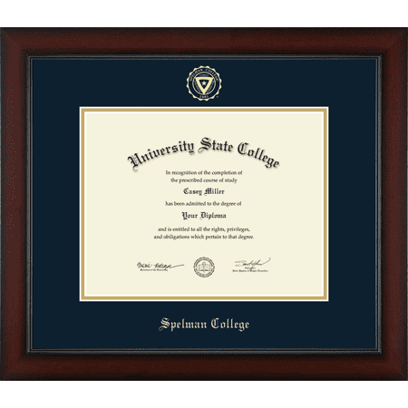 Spelman College Diploma Frame, Document Size 11" x 8.5"