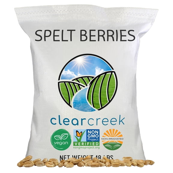 Spelt Berries | 18 LBS | Washington State Grown | Non-GMO | Non-Irradiated