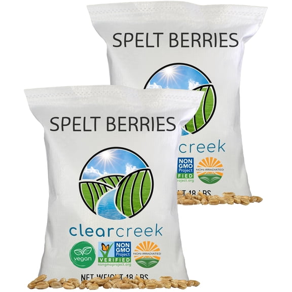 Spelt Berries | 36 LBS | Washington State Grown | Non-GMO | Non-Irradiated