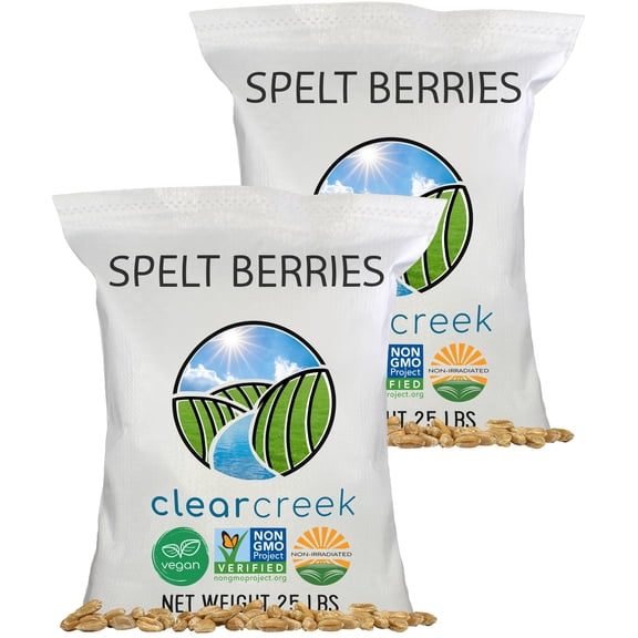 Spelt Berries | 50 LBS | Washington State Grown | Non-GMO | Non-Irradiated