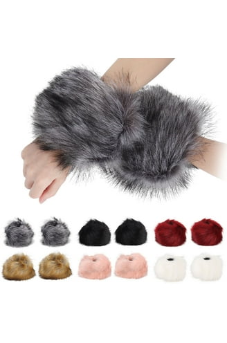 Fluffy Arm Warmer　ブラック 32035618_hi?h=512