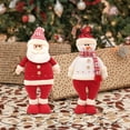 thumbnail image 1 of Spencer 18" Standing Doll Christmas Santa Claus Snowman Decoration Figurine Party Festival Atmosphere Craft Ornament Xmas Tree Home Decor, 1 of 8