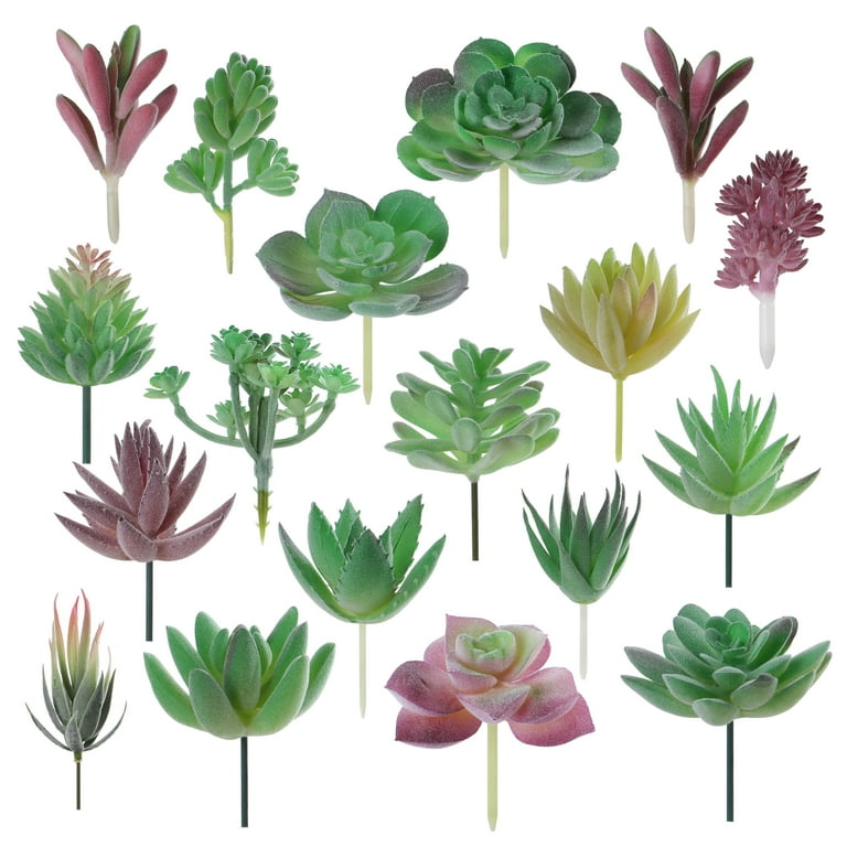 Artificial Mini Succulent Plant Fake Flower Garden Plastic Foliage Home Decor Artificial Mini Succulent Plant Fake Flower Garden Plastic Foliage Home Decor