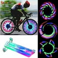 thumbnail image 1 of Spencer 2 Pack 32 LED Bike Spoke Lights Waterproof Bicycle Wheel Lights for Safe Cycling, Easy to Install Cool Bike Lights for Wheels, 1 of 9