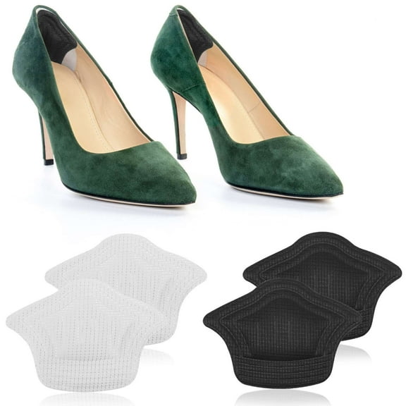 Spencer 2 Pairs Heel Grips Liner Cushions Inserts for Loose Shoes, Heel Pads Snugs for Men Women, Heel Protector to Prevent Heel Slip and Blister