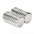 thumbnail image 1 of Spencer 20Pcs 0.47 x 0.1 Inch Strong Neodymium Magnets Rare Earth Craft Disc Magnets N35 12mm x 3mm, 1 of 8