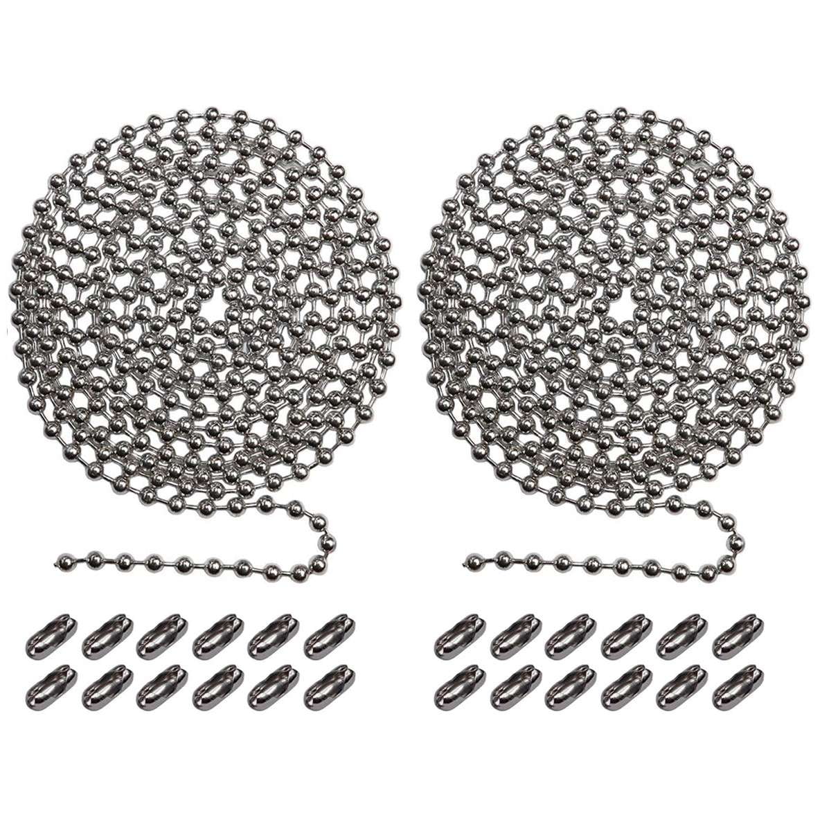 Beaded Pull Chain Extension With Connector, 20 - View #6