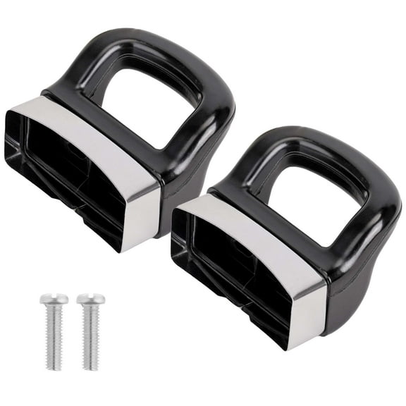 Spencer 2pcs Pot Handles Replacement for Pots and Pans, Pot Side Handles, Pot Ears for Pressure Cooker, Cookware (Black)