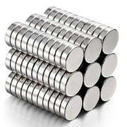 Spencer 3/16 x 1/16 Inch Neodymium Rare Earth Craft Disc Magnets N35, 100 Pack