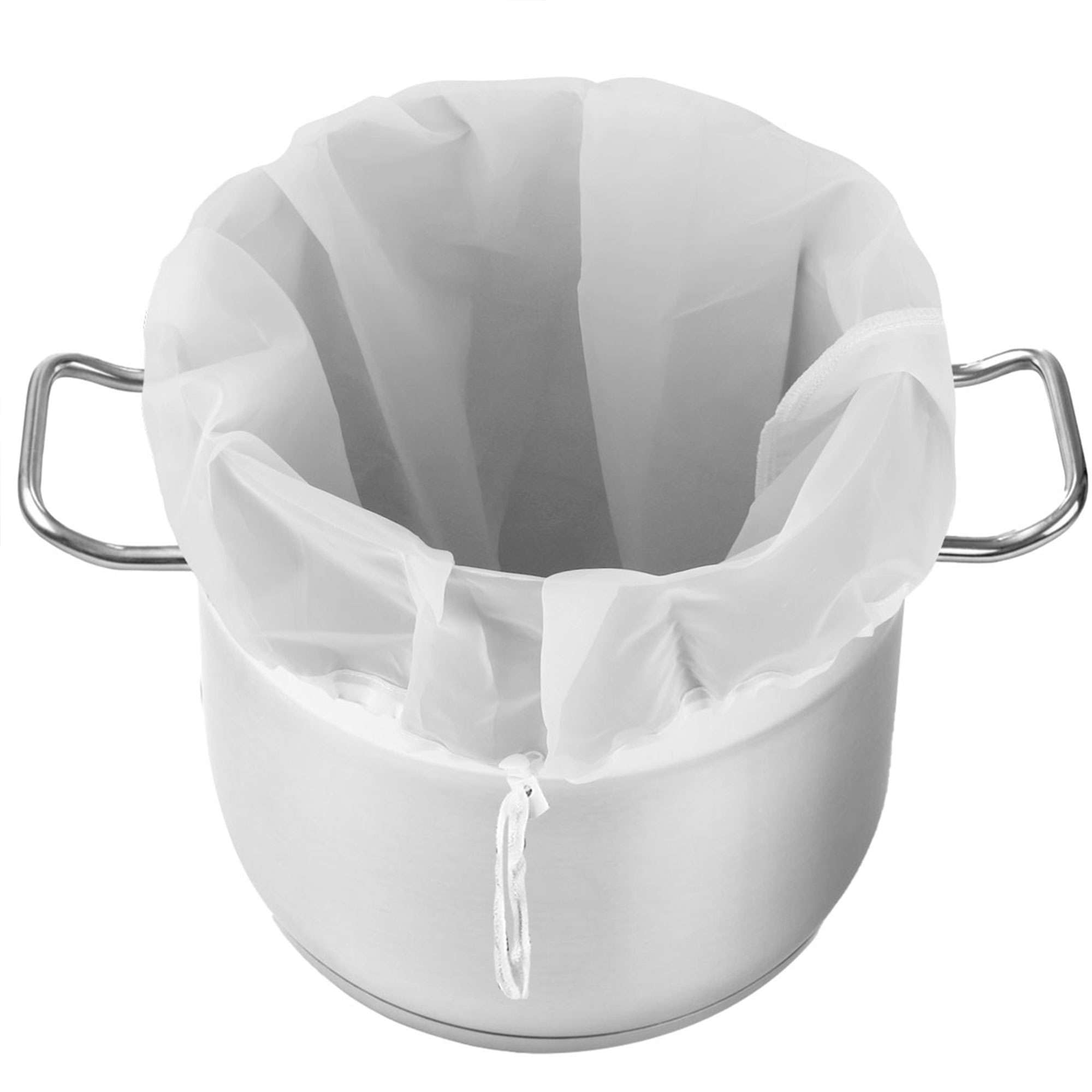 YAYODS 6 Pack Extra Large Brew Bags - 26x22 Inch Reusable Mesh Strainer For Cold Brew, Beer, Nut Milk, Fruit Wine