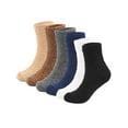 thumbnail image 1 of Spencer 3 Pairs Mens Fuzzy Socks Microfiber Plush Sleeping Socks Warm Soft Fluffy Socks Thick Cozy Winter Socks for Men (Navy), 1 of 9