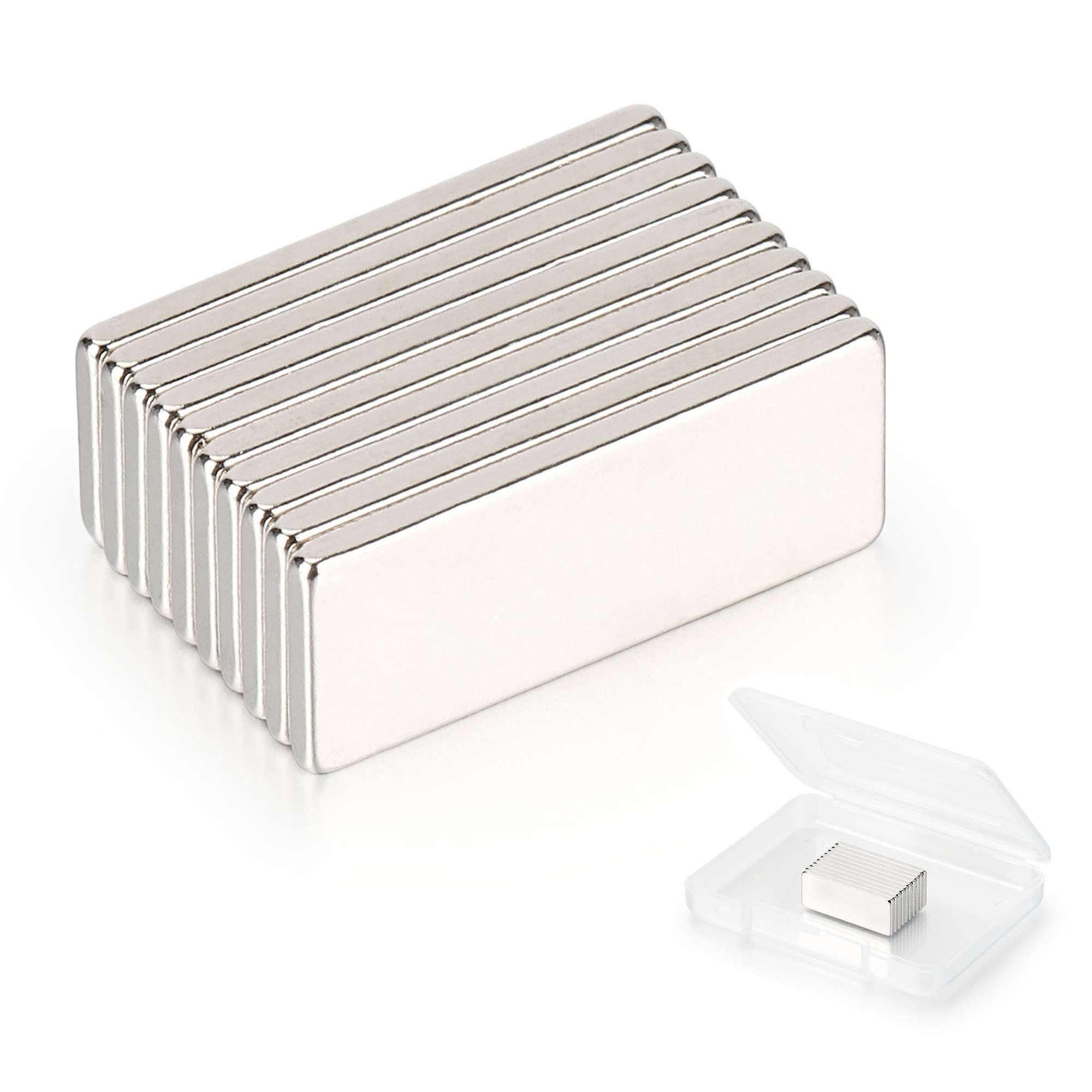 Spencer 30PCS Strong Rare Earth Neodymium Magnets N45 Heavy Duty Block ...