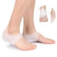 thumbnail image 1 of Spencer 4Pieces Silicone Gel Heel Cushion Plantar Fasciitis Pedicure Pain Relief Cushion Foot Skin Care (1.2inch), 1 of 7