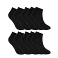 thumbnail image 1 of Spencer 6-10 Pairs Ankle Socks for Men Women No Show Sport Athletic Low-Cut Solid Cotton Socks, 1 of 8