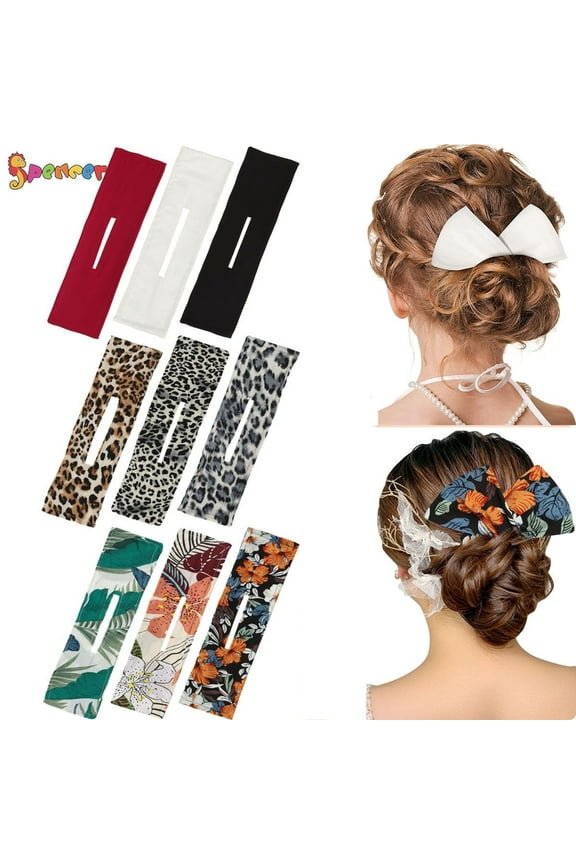 Adult Magic French Twist Wire Hair Bun Maker Clip, Multicolor, 3 ct