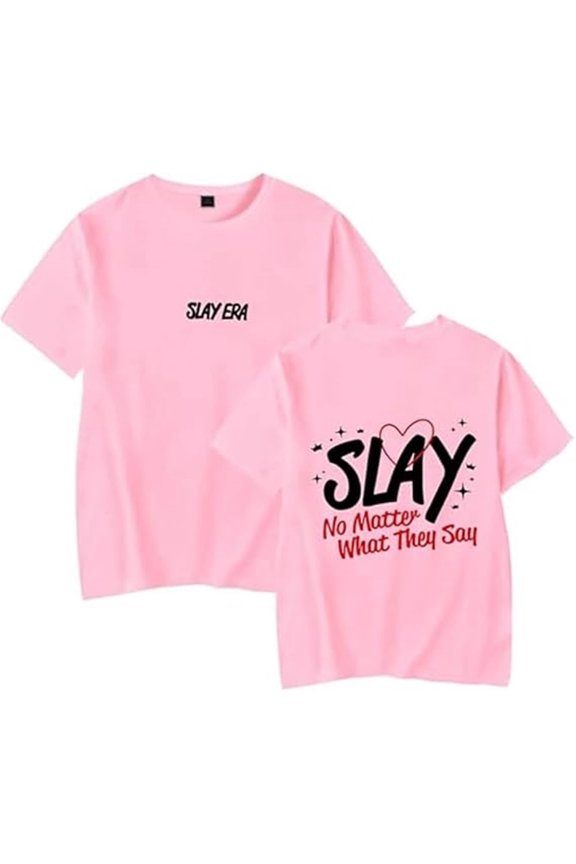 Spencer Barbosa Merch Slay ERA Logo T-shirt Popular Casual Short-sleeved Unisex Casual Wear