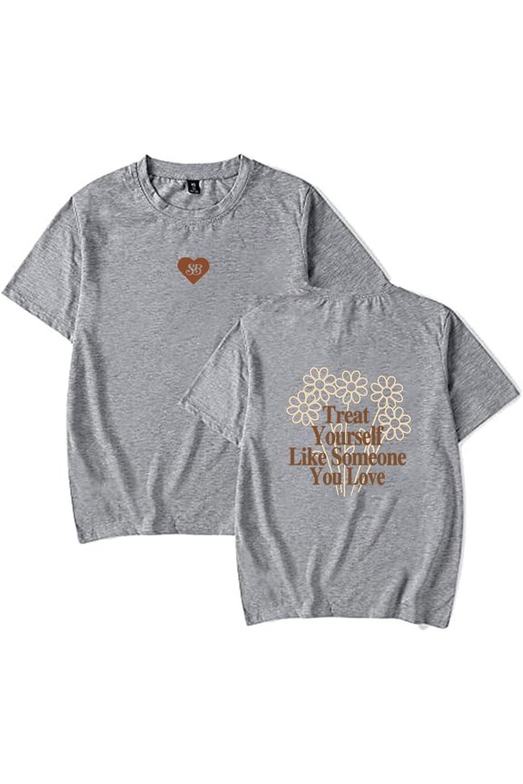 Spencer Barbosa Merch T-shirt Classic Logo Round Neck Short Sleeves Unisex Streetwear