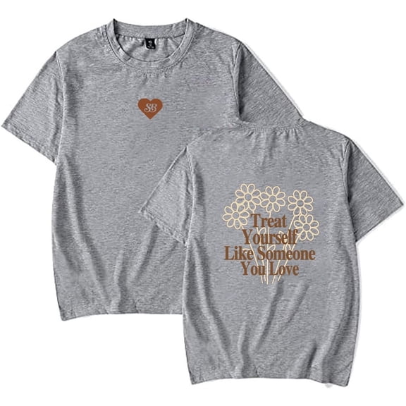 Spencer Barbosa Merch T-shirt Classic Logo Round Neck Short Sleeves Unisex Streetwear