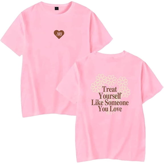 Spencer Barbosa Merch T-shirt Classic Logo Round Neck Short Sleeves Unisex Streetwear