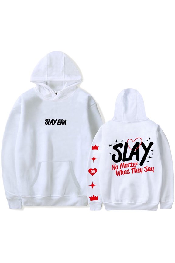 Spencer Barbosa SLAY ERA Hoodie Women Men Casual Sweatshirt Long Sleeve Pullover