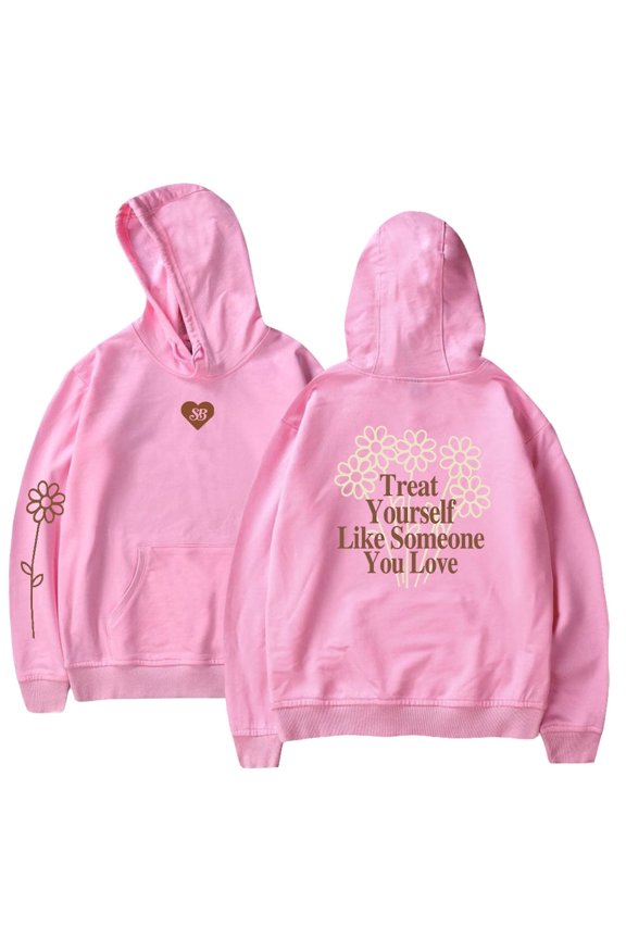 Spencer Barbosa Treat Yourself Hoodie Men Women Cute Style Long Sleeve Pullover