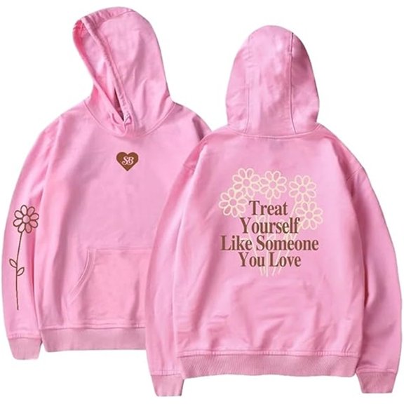 Spencer Barbosa Treat Yourself Merch Hoodie Trendy Casual Sweatshirt Unisex Streetwear