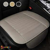 Spencer Breathable Car Leather Seat Cushion, Grey